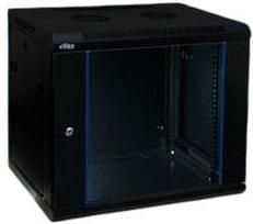 Komutacinė spinta 10\'\' pakabinama 12U 300x300x656,70mm (juoda, nesurinkta, IP20) ASP-3312