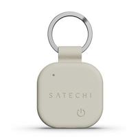 Satechi FindAll Vegan Leather Keychain with Apple Find My - Sand