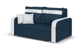 Sofa-lova Condi2, mėlyna/balta