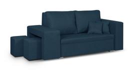 Sofa-lova Milo2, mėlyna