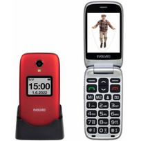 Evolveo EasyPhone FS Red/ Silver