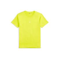 Polo Ralph Lauren SS23 Solid Color Embroidered Crew Neck Knit Short Sleeve T-Shirt Men Tops Yellow MNPOTSH1N821576-700 XL