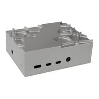 Akasa Aluminium Gehäuse für Raspberry Pi 4B mit Thermal-Kit - silber (A-RA09-M1S)
