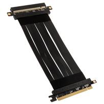 Akasa Riser Black X2 Mark IV, Premium PCIe 4.0 x16 Riser-Kabel, 20 cm - schwarz (AK-CBPE03-20B)