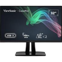 ViewSonic VP3256-4K LED Fotografie Monitor 80,01 cm (31,5 Zoll) Pantone-validierter internationaler Farbstandard, 100% sRGB, Porträtmodus, 4K UHD, 16: