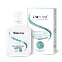 Dermena Supported By Science Sebocontrol šampūnas riebiems ir pernelyg slenkantiems plaukams 200 ml