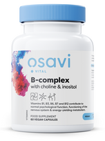 B-Complex with Choline & Inositol - 60 vegan caps - Osavi