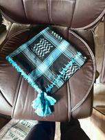Keffiyeh Shemagh Visiškai Originalus Pagamintas Palestinoje Arabiškas Šalikas Kufiya Arafat Medvilnė M aero