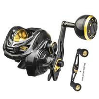 Jūrinės žvejybos multiplikatorinė ritė 6+1BB TDC anglies korpusas Maksimali traukos jėga 16kg Masalo lėtas traukimas Multiplikatorinis ratukas Metalinis būgnelis Lauko Gėlavandenė Left Hand