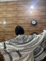 Keffiyeh Shemagh Visiškai Originalus Pagamintas Palestinoje Arabiškas Šalikas Kufiya Arafat Medvilnė M aero