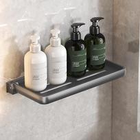 RV drop-down aluminum foldable shelves are used for wall storage in RVs and campers and for saving space in RVs. The 90° foldable racks 1pc pilka spalva