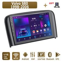Android Carplay Automobilinis Radijas Volvo S80 1998-2006 Multimedijos Grotuvas Pagrindinis Blokas Stereo GPS Navigacija BT WIFI 4+64GB 1+16GB