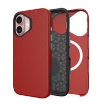 Dėklas Perfectionists Triangle Mag Case Apple iPhone 13/14 raudonas