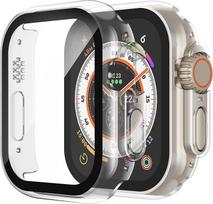 LCD apsauginis stikliukas/dėklas 360 degree cover Apple Watch 40mm skaidrus