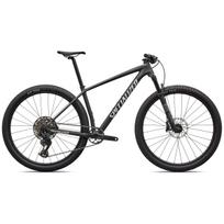 Specialized Epic Hardtail Comp kalnų dviratis | Satin Carbon - Metallic White Silver