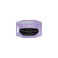 Spiralinės plaukų gumytės Invisibobble Slim Premium True Black, 3 vnt.