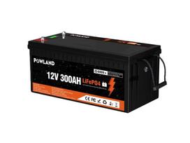 Akumuliatorius LifePO4 Powland 12.8V 300Ah, 3840WH, BMS