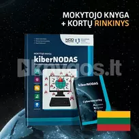 Rinkinys „kiberNODAS“ (mokytojo knyga + žaidimo kortelės) (LT) - Vaida Cesevičienė, Simona Ramanauskaitė, Pavel Stefanovič