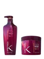 KREOGEN Šampūnas (800 ml) ir kaukė (500 ml) su keratinu labai sausiems/pažeistiems plaukams