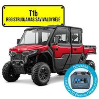 Bagis CFMOTO U10 PRO HIGHLAND XL EPS T1 (mini traktorius) (Raudona)