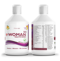 Swedish Nutra – Multivitaminai moterims 50+, 500 ml