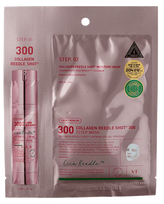 VT COSMETICS Collagen Reedle Shot 300 2-Step, jautriai odai veido kaukė, 1 vnt.