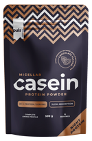 PULS NUTRITION Casein šokolado skonio milteliai, 500 g