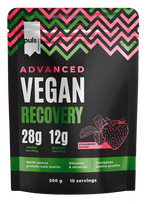 PULS NUTRITION Vegan braškių skonio milteliai, 500 g