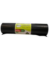 Šiukšlių maišai Okko, 350 litrų, rulone 5 vnt., storis 55 µm, LDPE, juodos sp.