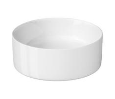 Cersanit K114-020-ECO - Ant stalviršio pastatomas praustuvas CREA Ø 38 cm keramika/blizgi balta