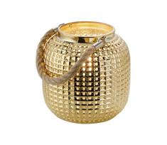 Globo 50770145 - Dekoratyvinė stalinė lempa BOLA 1xE14/40W/230V auksinė