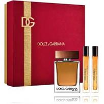 Dolce & Gabbana The One For Men rinkinys vyrams (100 ml. EDT + 10 ml. EDT + 10 ml. EDP) - Rinkinys