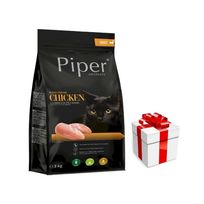 DOLINA NOTECI Piper Animals su vištiena katėms 3kg + Staigmena katei