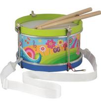 Muzikinis žaislas - GOKI - Gėlės galios būgno - Medinis - 3–8 metai - Mėlyna spalva