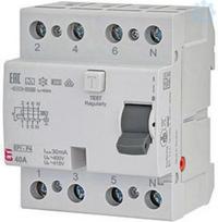 EFI-P4 A 40/0.03 Residual Current Circuit Breaker (RCCB) 40A 3P+N 30mA A 002061512 | 3838895851417