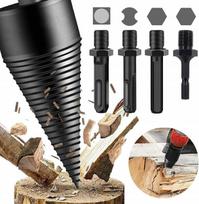Medienos skaldymo grąžtų rinkinys Silver Tools, 2 vnt.