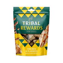 Sausainiai šunims su vištiena ir linų sėmenimis – Chicken & Flaxseed, 125 g – Tribal Rewards