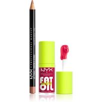 NYX Professional Makeup Fat Oil Lip Drip lūpų priemonių rinkinys 2 vnt.