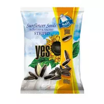 Dryžuotos sūdytos saulėgrąžos YES, 90 g