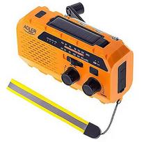 Adler solar radio with hand crank 100058900