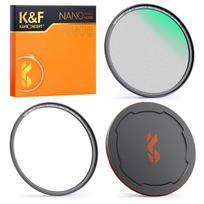 K&F 82mm Magnetic Black Mist Filter 1/4 Special Effects Filter HD Multi-layer Coated, Waterproof/Scratch-Resistant/ Anti-Reflection, Nano-X Series