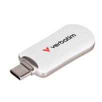 Verbatim Plectra White 64GB USB-C Flash Drive 30228