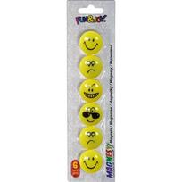 Magnetai "Emocijos" Fun&Joy 6vnt. 29mm TITANUM