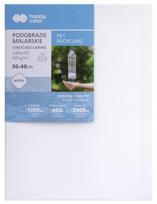 Drobė ant porėmio 30x40cm, PERDIRBTA 100% PET, 420g/m2 Happy Color