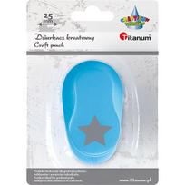 Skylamušis figūrinis TITANUM T-8810-9E "Žvaigždė", iškarpa 25mm