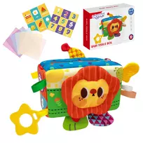 WOOPIE BABY sensorinis edukacinis žaislas Ponia etiketė nuvalykite dėžutę
