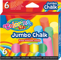 Kreida spalvota COLORINO JUMBO 6 spalvos ,