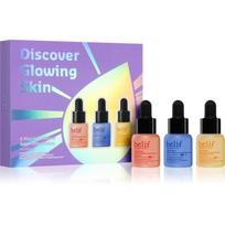 belif Super Drops Discover Glow Skin Kit dovanų rinkinys nepriekaištingai atrodančiai odai