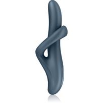 Satisfyer HEAT FLEX 4 klitorį stimuliuojantis vibratorius Grey 23 cm