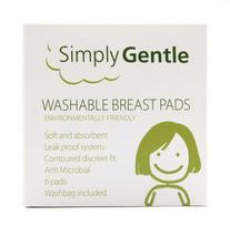Daugkartiniai įklotai į liemenėlę su maišeliu Simply Gentle, 6 vnt.